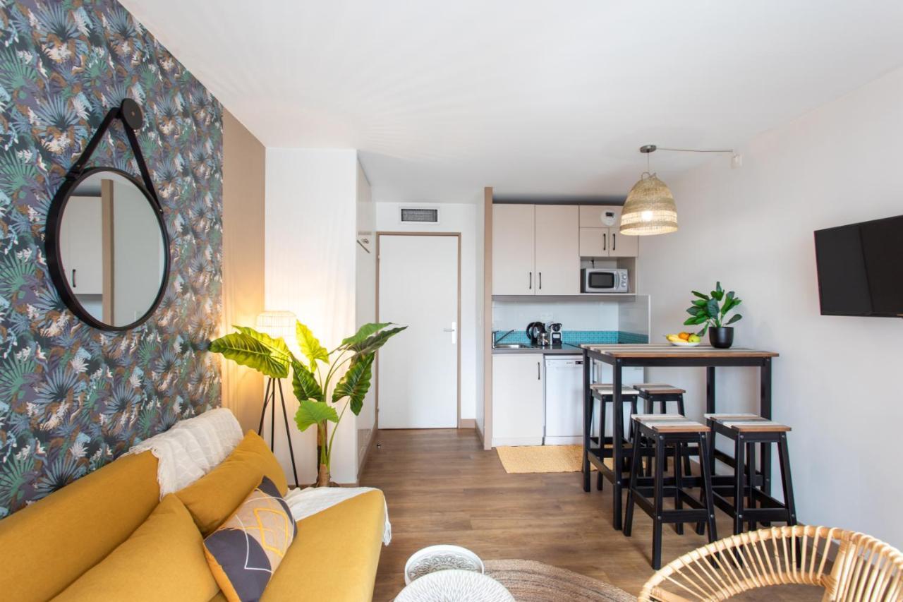 C1 Clemenceau Pool Balcony Bath Ac 2Mins Walk To Sand Beach Cannes Exterior foto